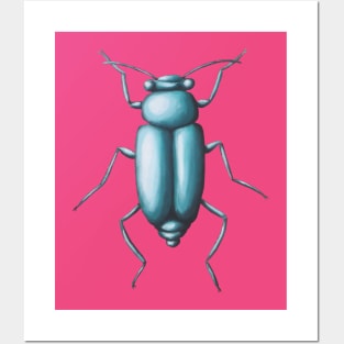 Green Beetle Posters and Art